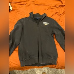Quarter zip Purdue sweatshirt